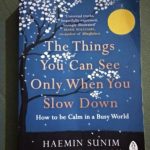 [RESENSI BUKU] Haemin Sunim : The Things You Can Only See Only When You Slow Down
